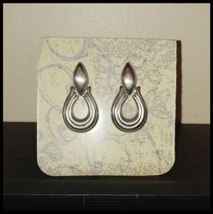 Vintage Silver Tone Earrings